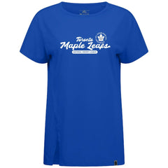 Toronto Maple Leafs Levelwear Women's Influx Monument T-Shirt - Royal - NHL
