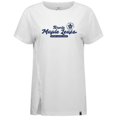 Toronto Maple Leafs Levelwear Women's Influx Monument T-Shirt - White - NHL