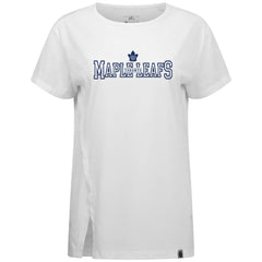 Toronto Maple Leafs Levelwear Women's Influx Journey T-Shirt - White - NHL