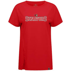 Ottawa Senators Levelwear Women's Influx Journey T-Shirt - Red - NHL