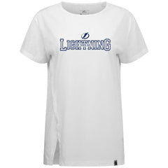 Tampa Bay Lightning Levelwear Women's Influx Journey T-Shirt - White - NHL