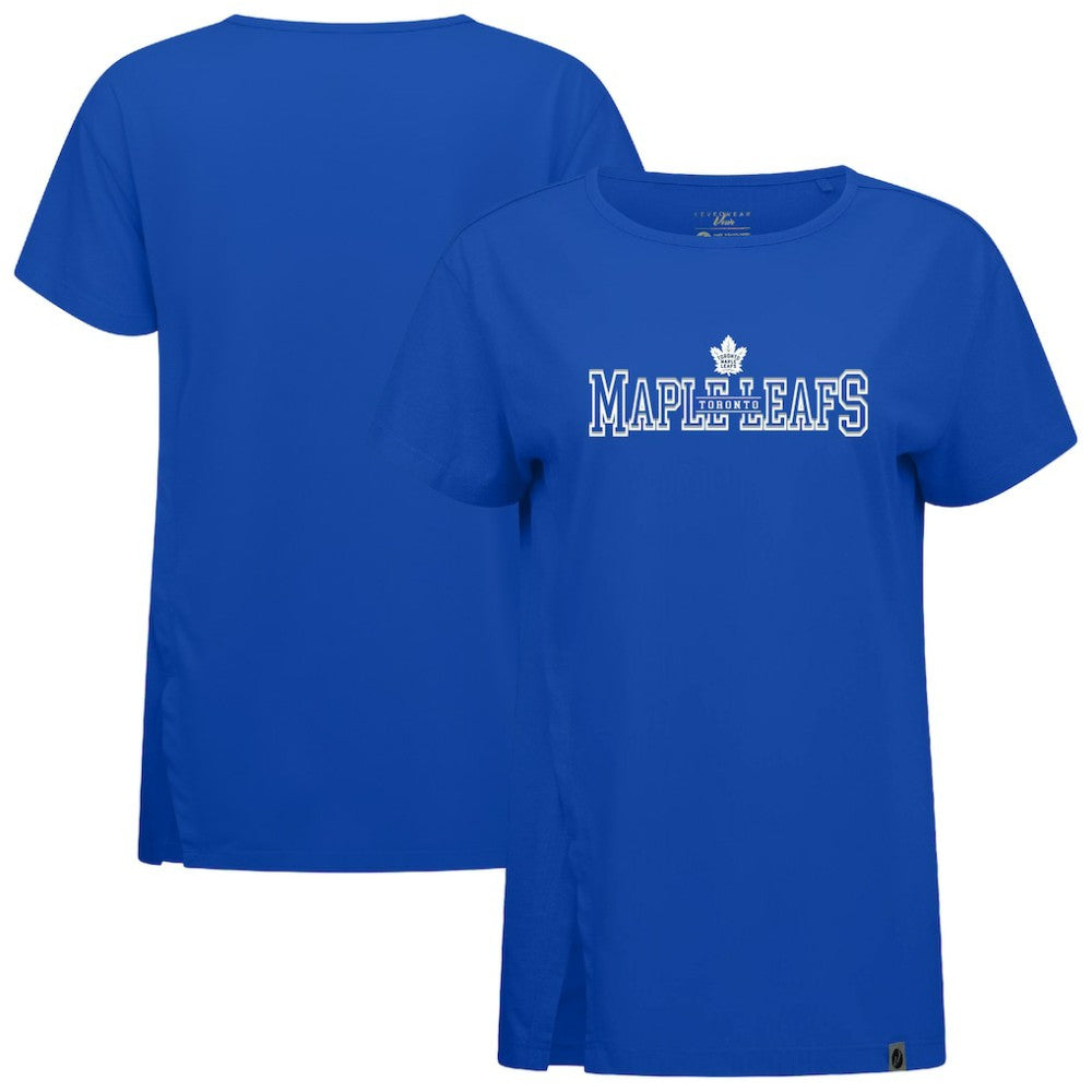 Toronto Maple Leafs Levelwear Women's Influx Journey T-Shirt - Royal - NHL