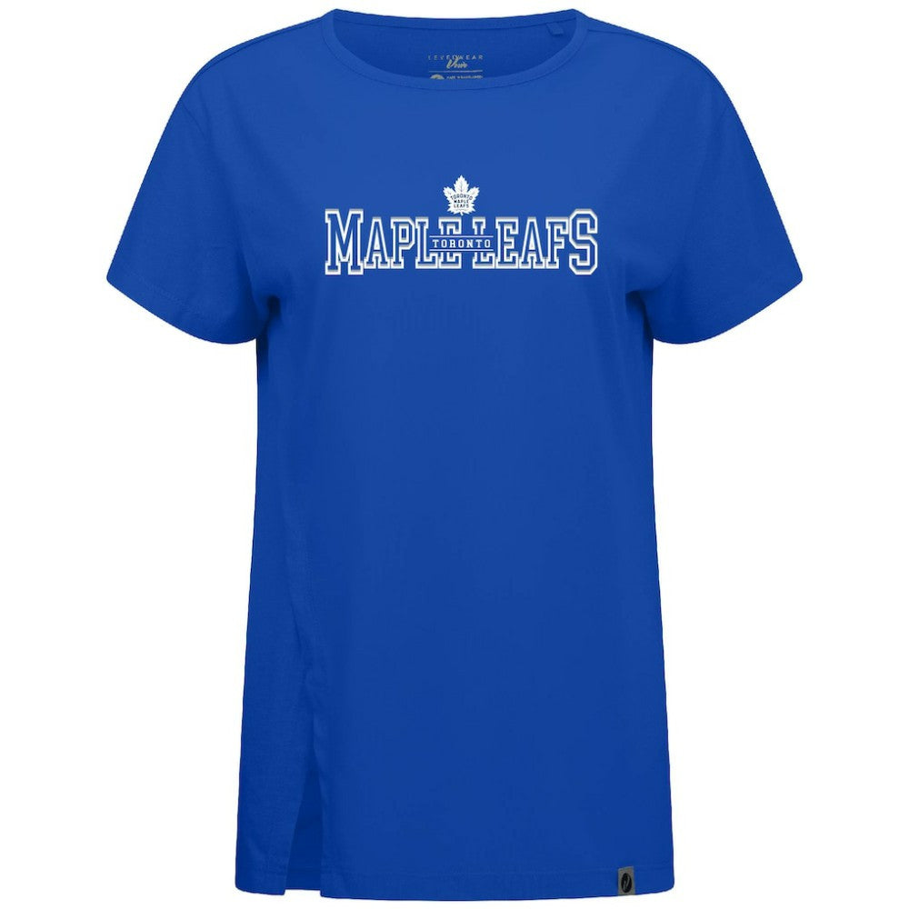 Toronto Maple Leafs Levelwear Women's Influx Journey T-Shirt - Royal - NHL