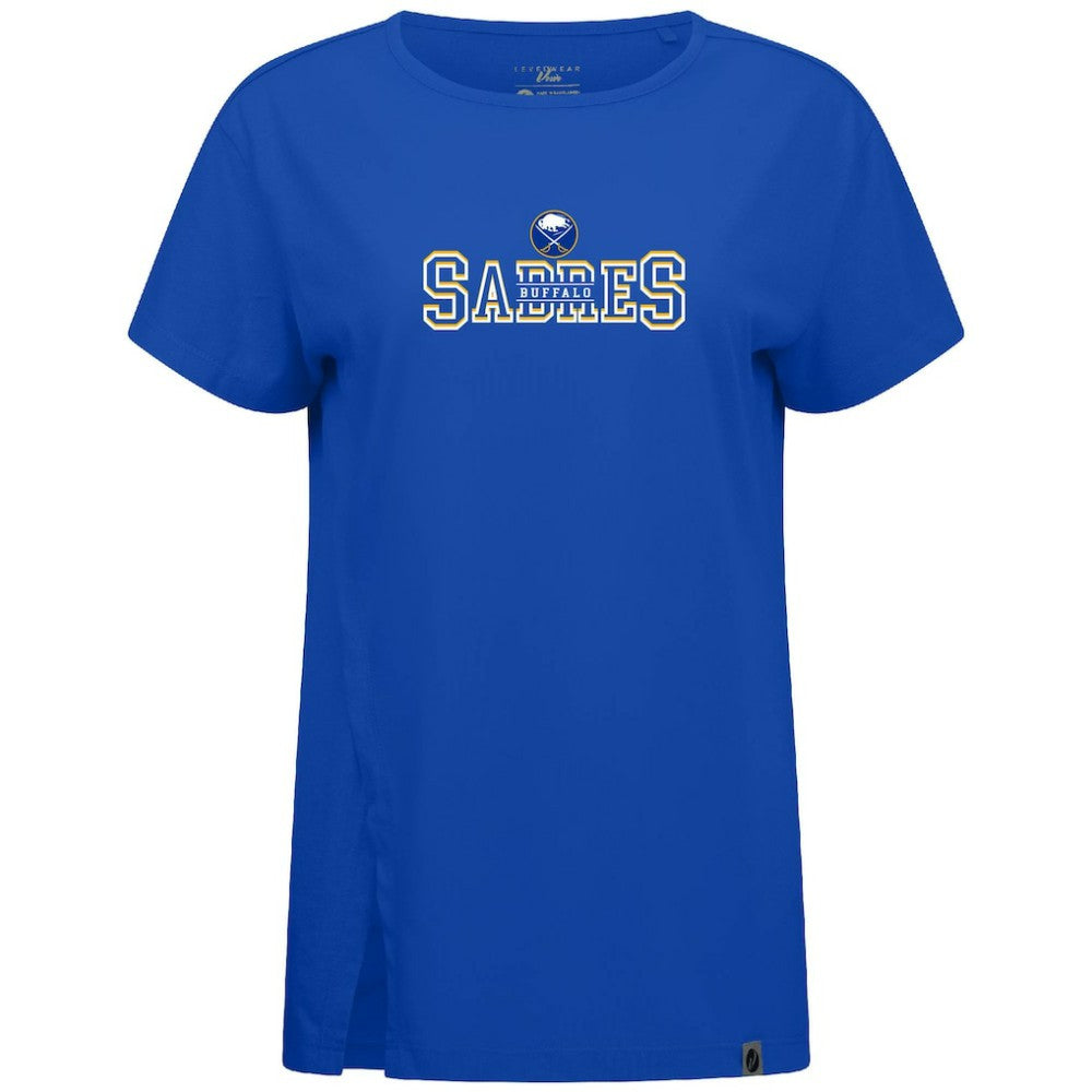 Buffalo Sabres Levelwear Women's Influx Journey T-Shirt - Royal - NHL