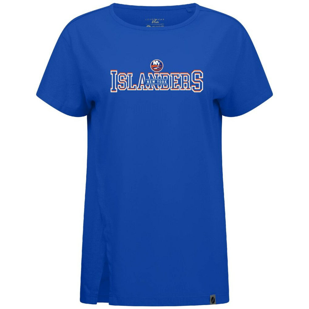 New York Islanders Levelwear Women's Influx Journey T-Shirt - Royal - NHL