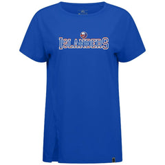 New York Islanders Levelwear Women's Influx Journey T-Shirt - Royal - NHL