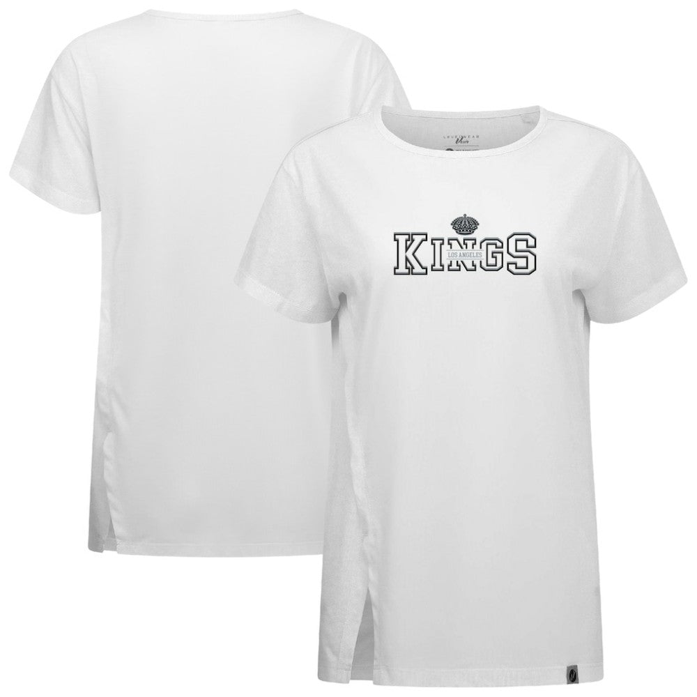 Los Angeles Kings Levelwear Women's Influx Journey T-Shirt - White - NHL