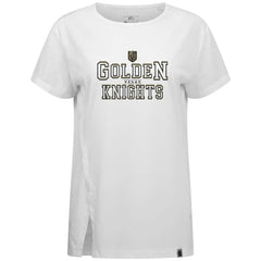 Vegas Golden Knights Levelwear Women's Influx Journey T-Shirt - White - NHL