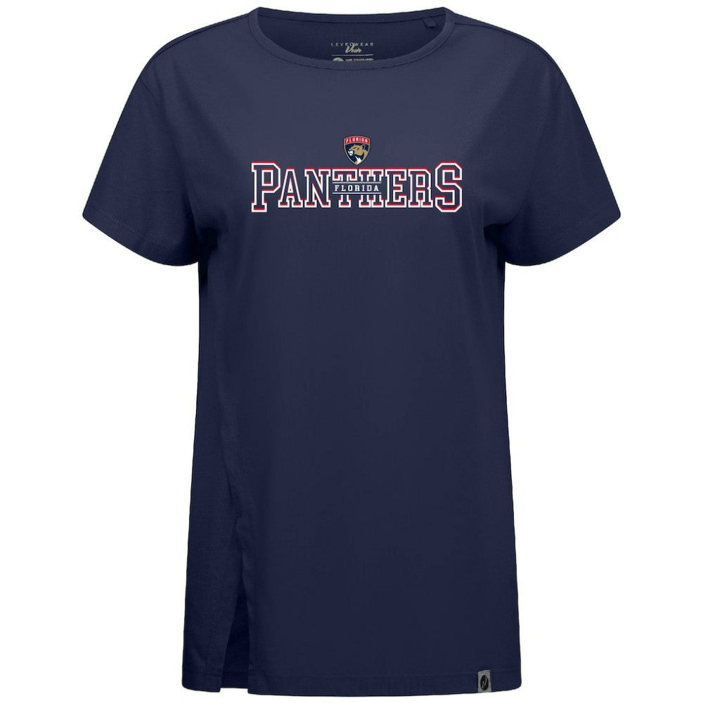 Florida Panthers Levelwear Women's Influx Journey T-Shirt - Navy - NHL