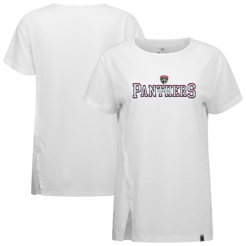 Florida Panthers Levelwear Women's Influx Journey T-Shirt - White - NHL