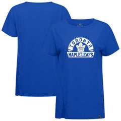 Toronto Maple Leafs Levelwear Women's Influx Banner Arch T-Shirt - Royal - NHL