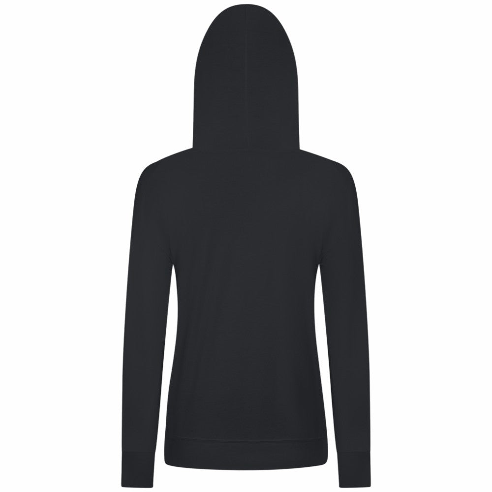 Anaheim Ducks Levelwear Women's Relay Banner Arch Pullover Hoodie - Black - NHL