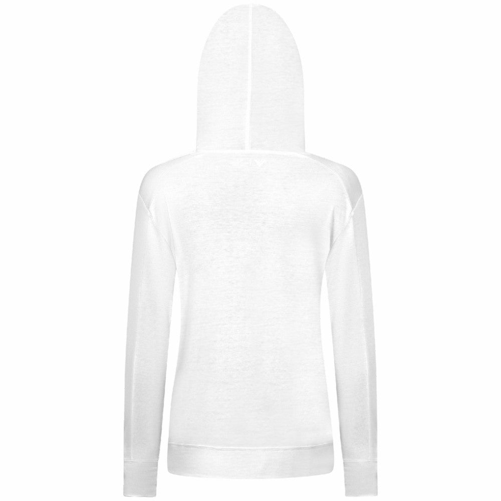 Toronto Maple Leafs Levelwear Women's Relay Banner Arch Pullover Hoodie - White - NHL