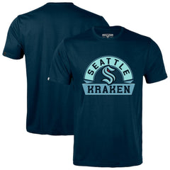 Seattle Kraken Levelwear Richmond Banner Arch T-Shirt - Navy - NHL