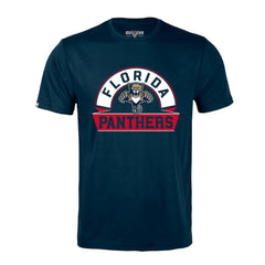 Florida Panthers Levelwear Richmond Banner Arch T-Shirt - Navy - NHL