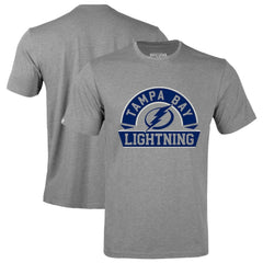 Tampa Bay Lightning Levelwear Richmond Banner Arch T-Shirt - Gray - NHL