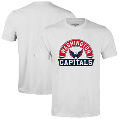 Washington Capitals Levelwear Richmond Banner Arch T-Shirt - White - NHL
