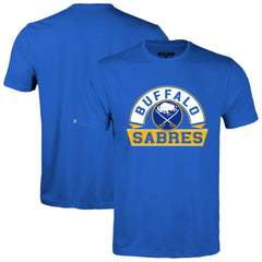 Buffalo Sabres Levelwear Richmond Banner Arch T-Shirt - Royal - NHL
