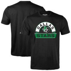 Dallas Stars Levelwear Richmond Banner Arch T-Shirt - Black - NHL