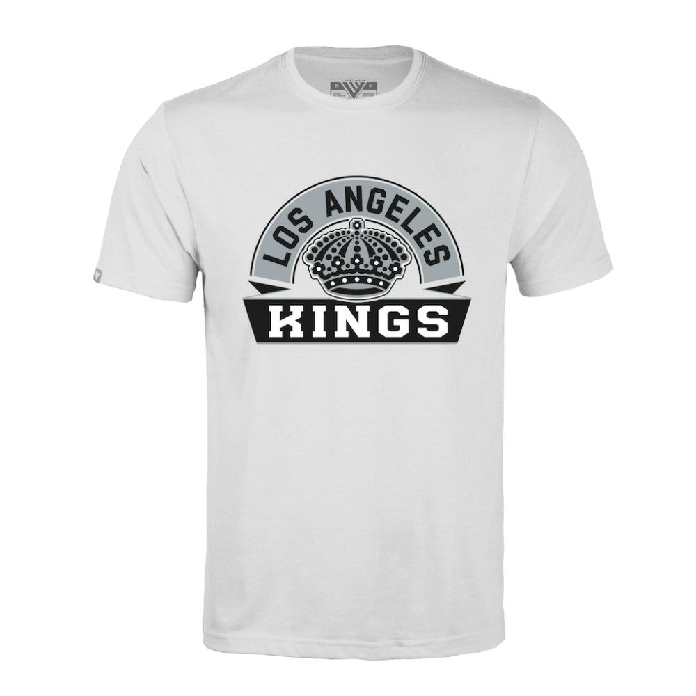 Los Angeles Kings Levelwear Richmond Banner Arch T-Shirt - White - NHL