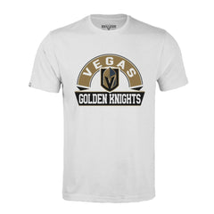 Vegas Golden Knights Levelwear Richmond Banner Arch T-Shirt - White - NHL