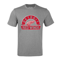 Detroit Red Wings Levelwear Richmond Banner Arch T-Shirt - Gray - NHL
