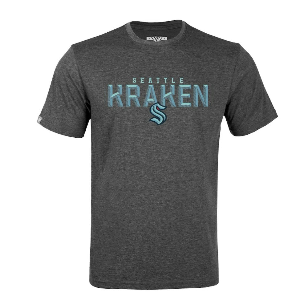 Seattle Kraken Levelwear Richmond Carve T-Shirt - Gray - NHL