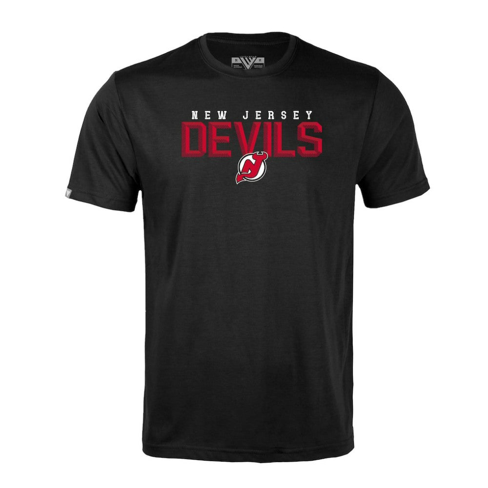 New Jersey Devils Levelwear Richmond Carve T-Shirt - Black - NHL