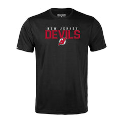 New Jersey Devils Levelwear Richmond Carve T-Shirt - Black - NHL