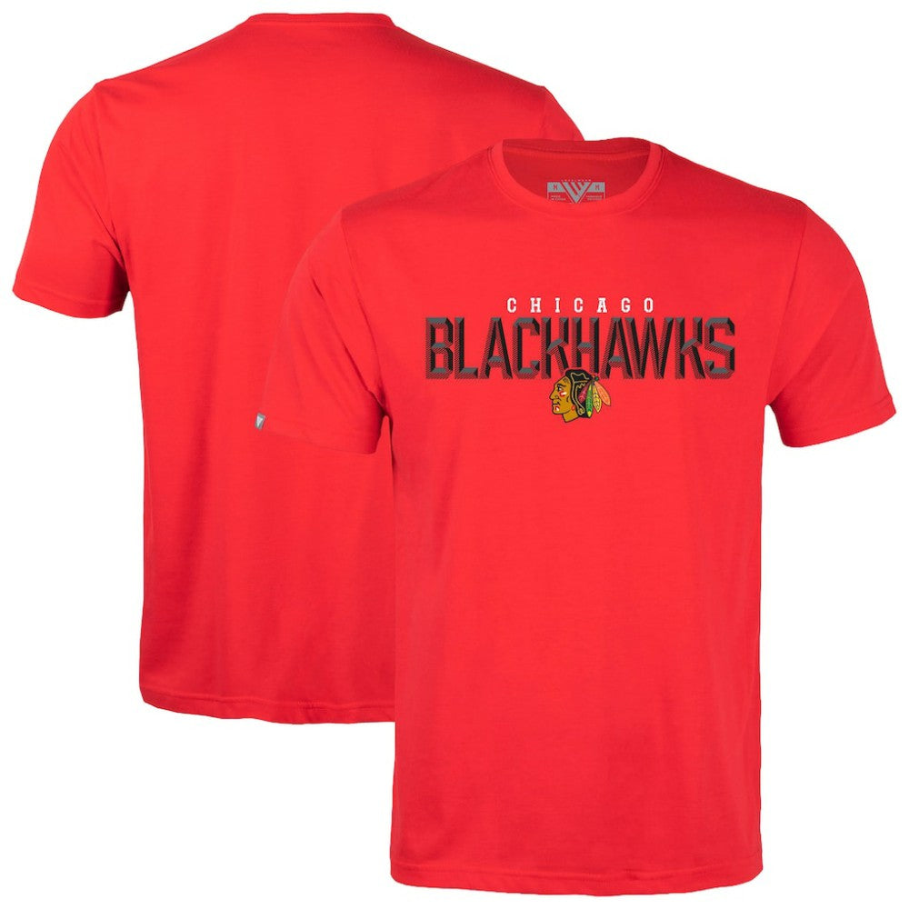 Chicago Blackhawks Levelwear Richmond Carve T-Shirt - Red - NHL