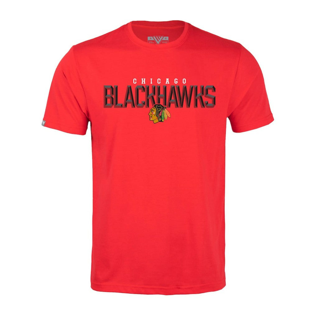 Chicago Blackhawks Levelwear Richmond Carve T-Shirt - Red - NHL