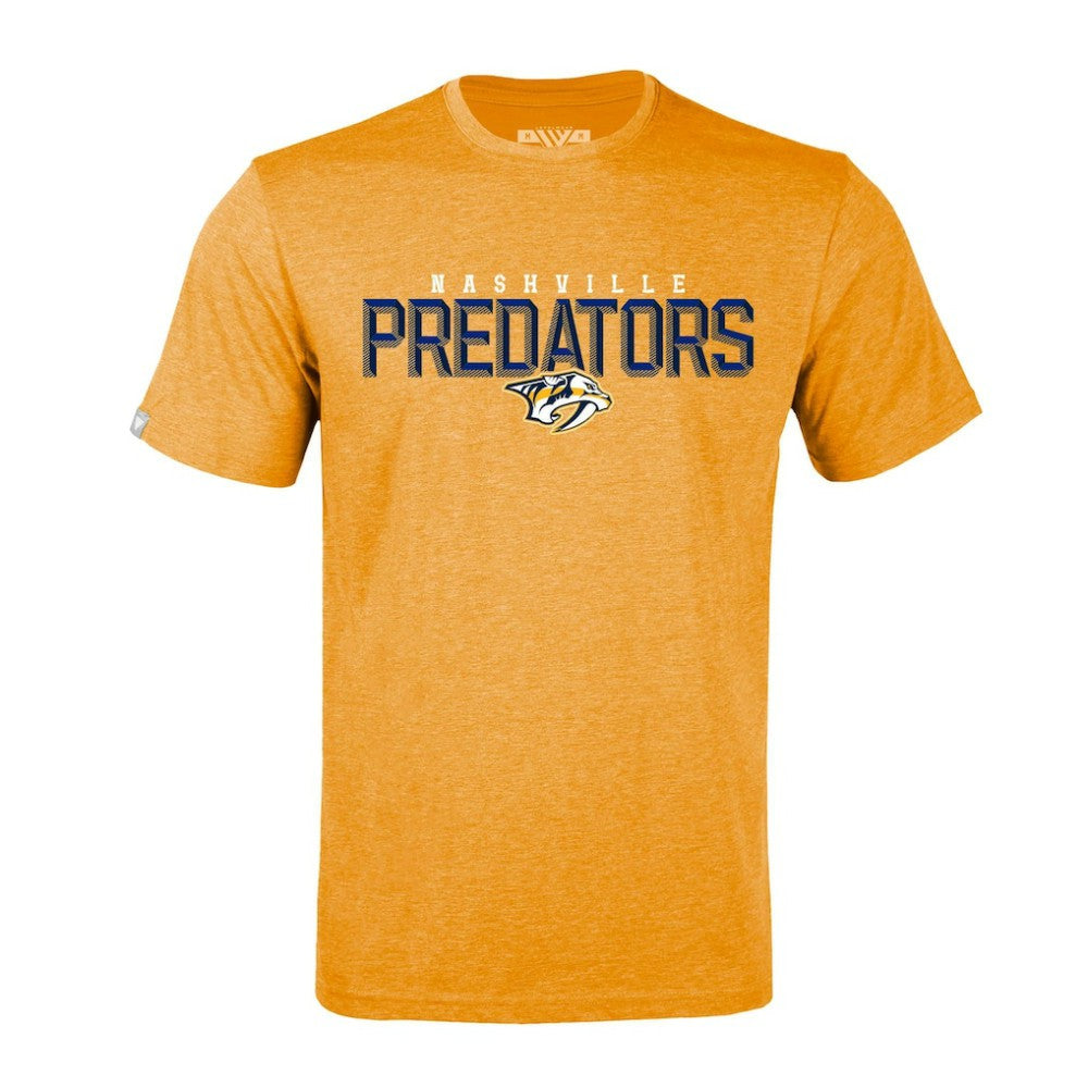 Nashville Predators Levelwear Richmond Carve T-Shirt - Gold - NHL