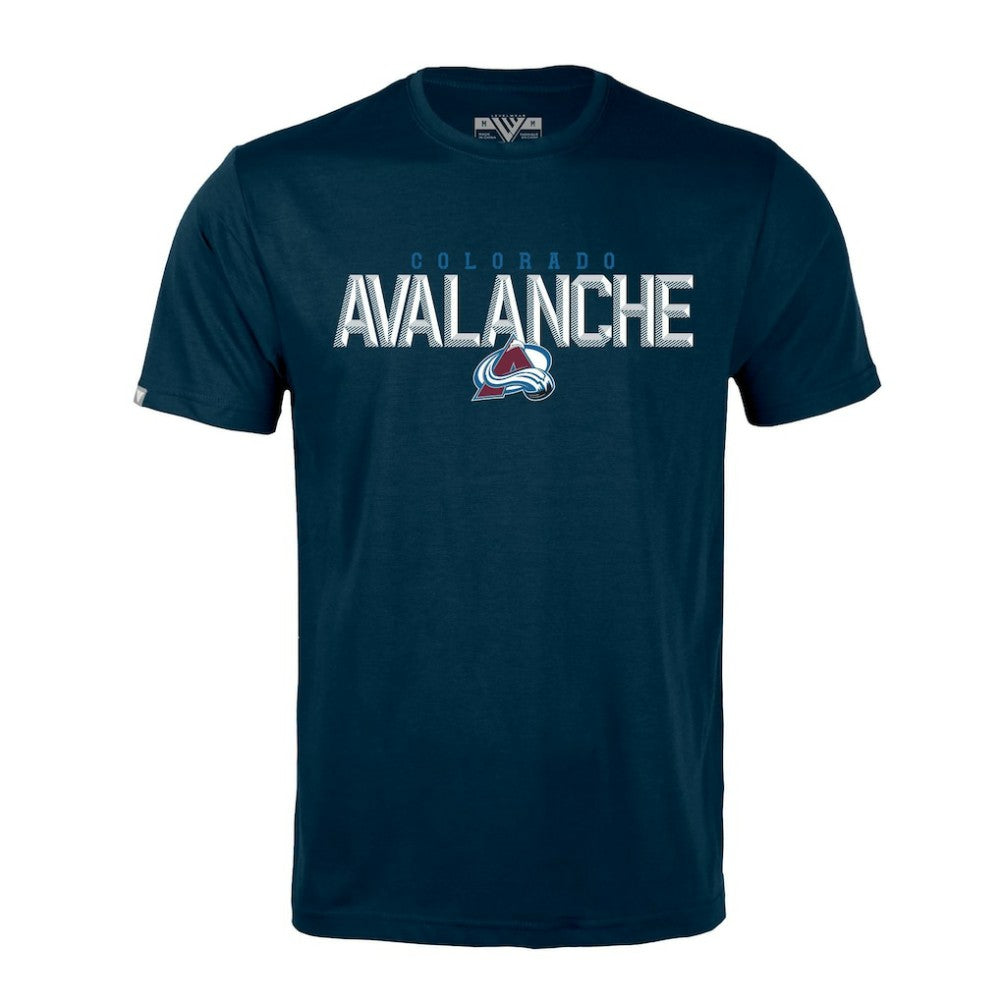 Colorado Avalanche Levelwear Richmond Carve T-Shirt - Navy - NHL