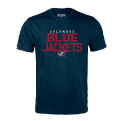 Columbus Blue Jackets Levelwear Richmond Carve T-Shirt - Navy - NHL