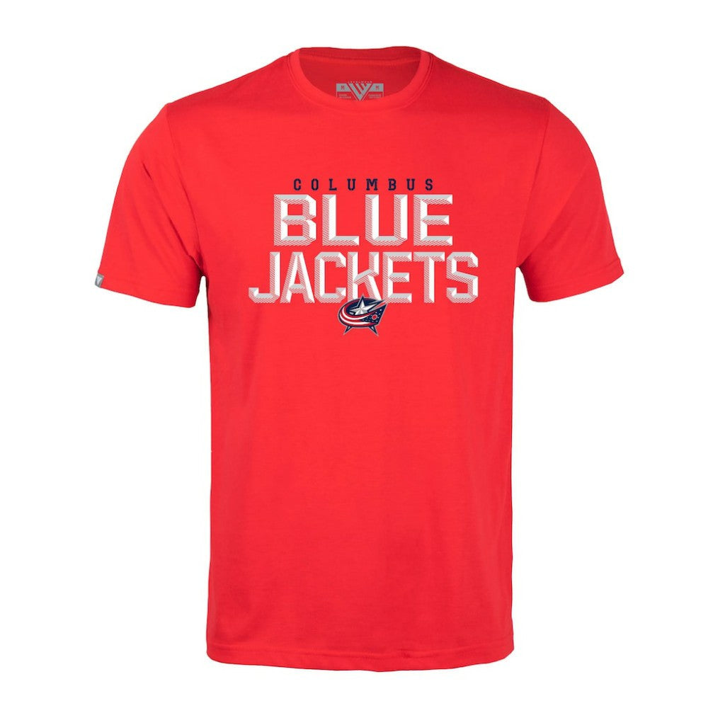 Columbus Blue Jackets Levelwear Richmond Carve T-Shirt - Red - NHL