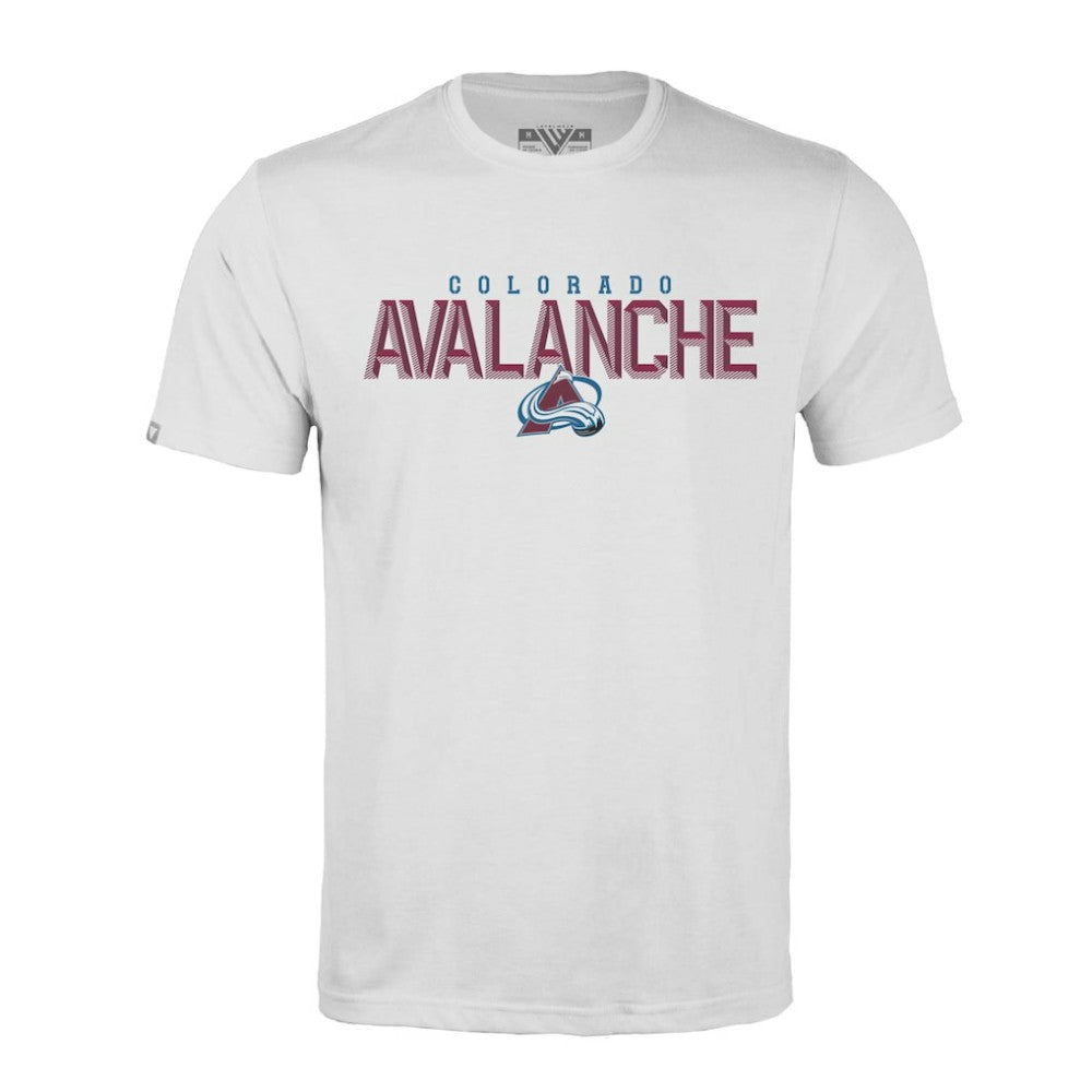 Colorado Avalanche Levelwear Richmond Carve T-Shirt - White - NHL