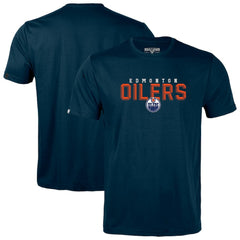 Edmonton Oilers Levelwear Richmond Carve T-Shirt - Navy - NHL