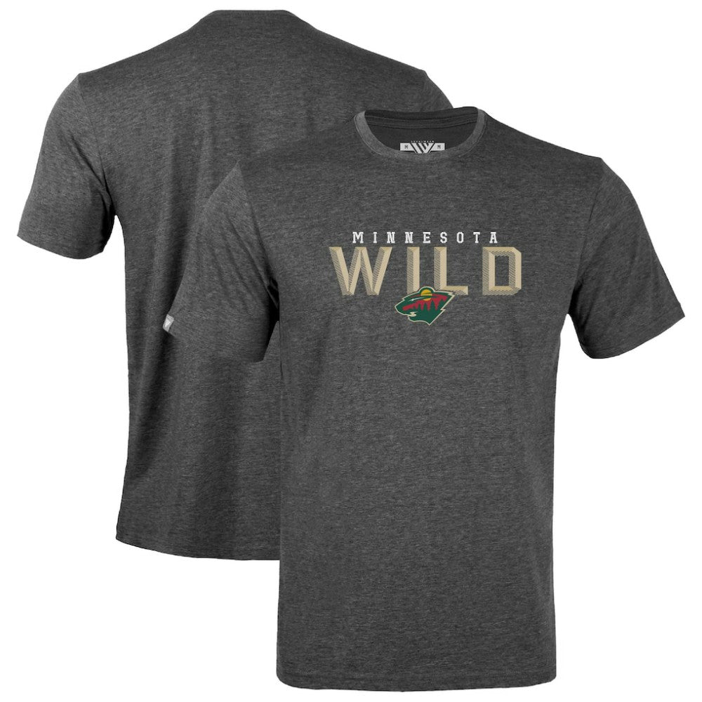 Minnesota Wild Levelwear Richmond Carve T-Shirt - Gray - NHL