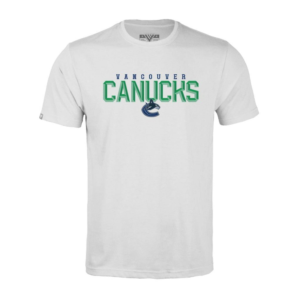 Vancouver Canucks Levelwear Richmond Carve T-Shirt - White - NHL