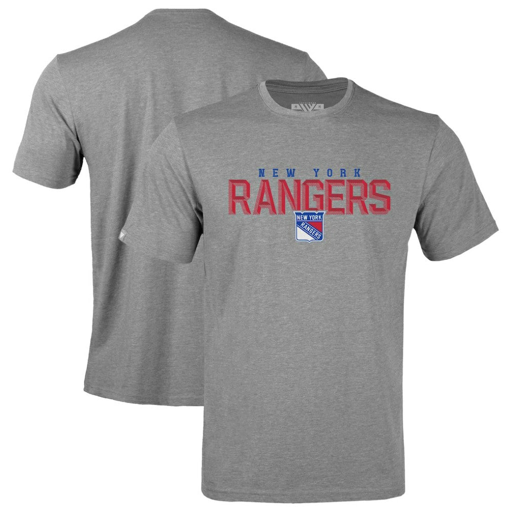 New York Rangers Levelwear Richmond Carve T-Shirt - Gray - NHL