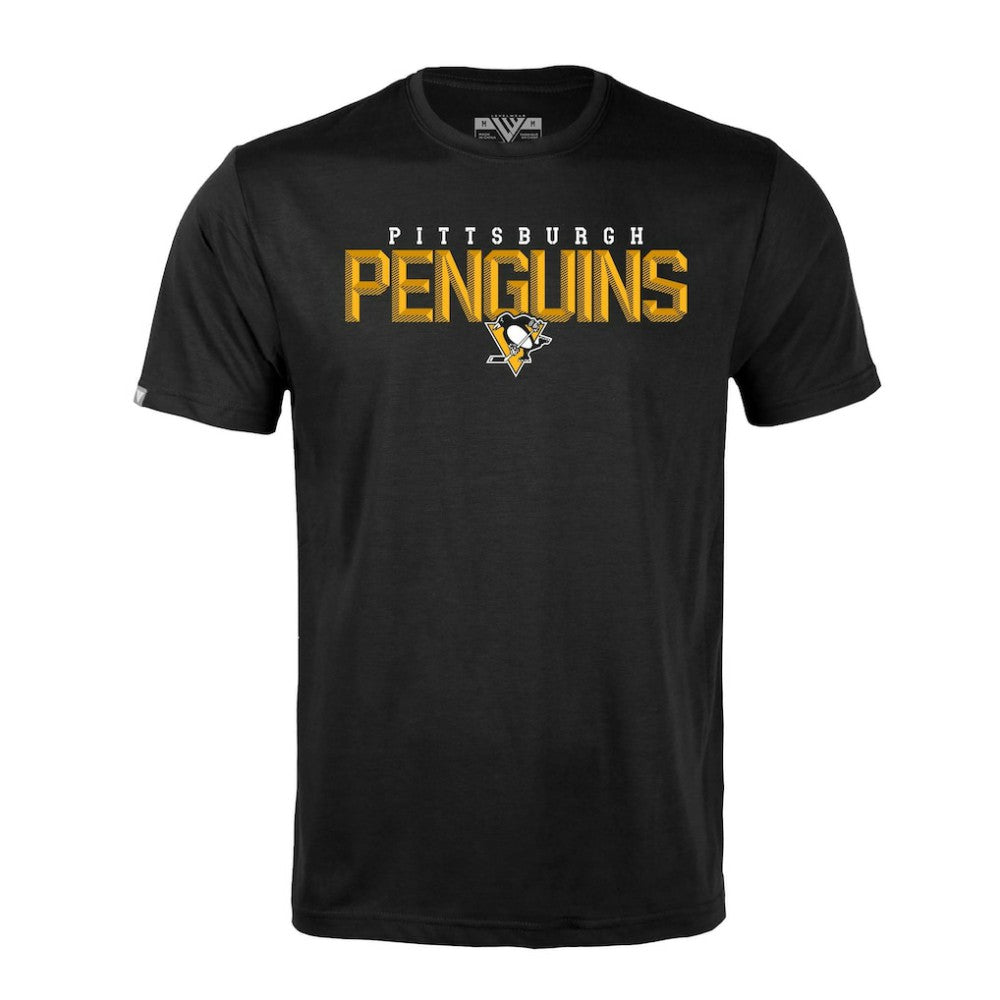 Pittsburgh Penguins Levelwear Richmond Carve T-Shirt - Black - NHL