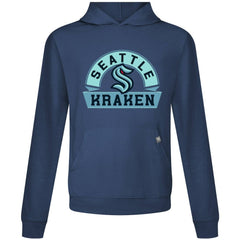 Seattle Kraken Levelwear Relay Banner Arch Pullover Hoodie - Navy - NHL
