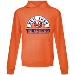 New York Islanders Levelwear Relay Banner Arch Pullover Hoodie - Orange - NHL