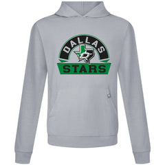 Dallas Stars Levelwear Relay Banner Arch Pullover Hoodie - Gray - NHL