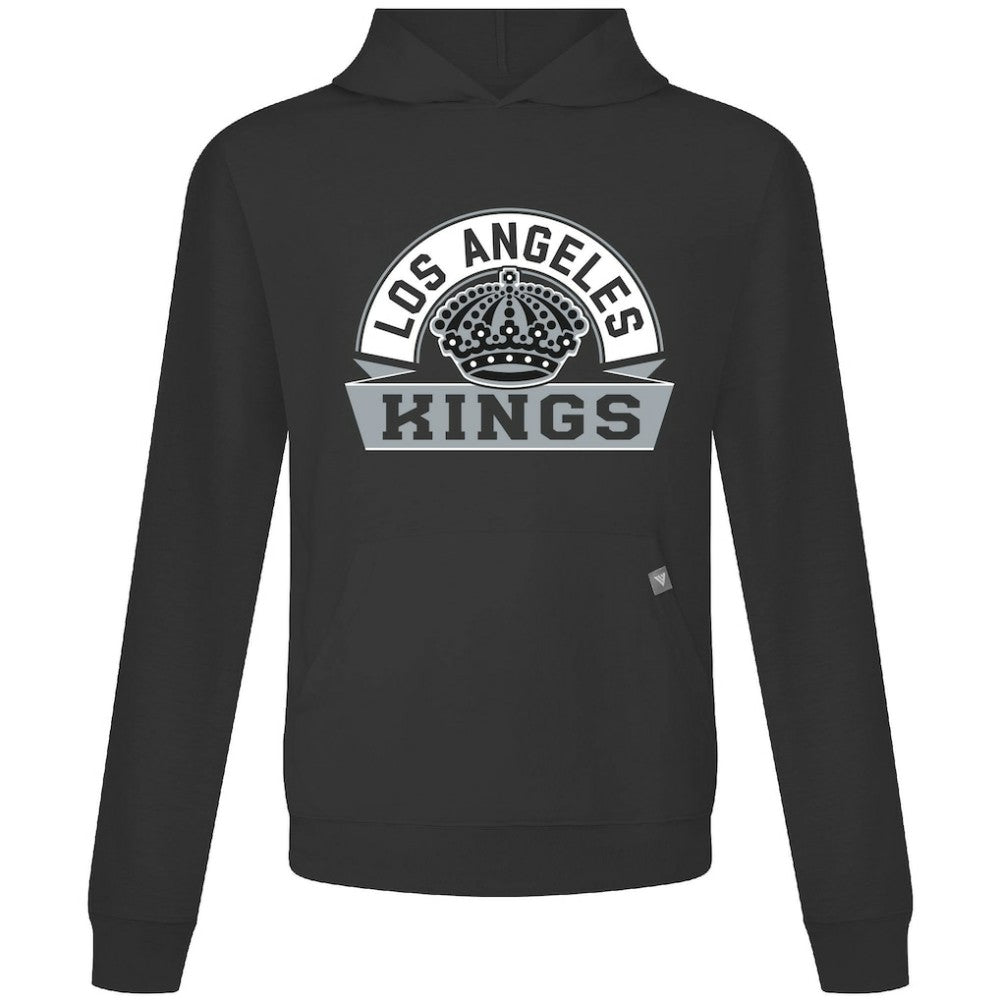 Los Angeles Kings Levelwear Relay Banner Arch Pullover Hoodie - Black - NHL