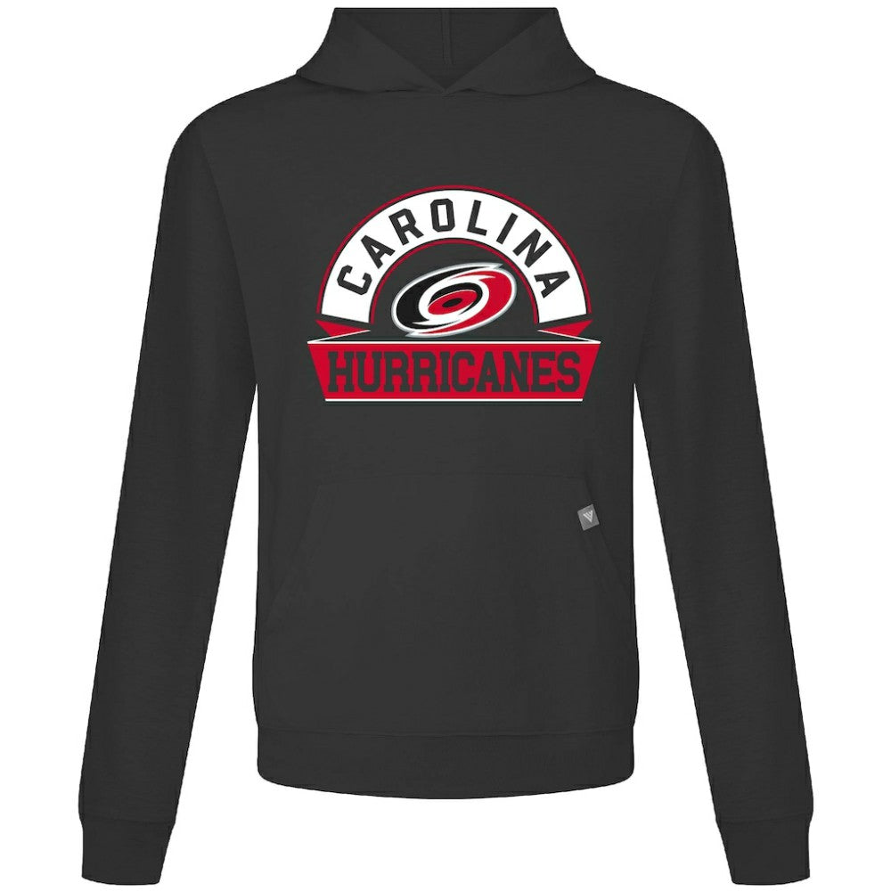 Carolina Hurricanes Levelwear Relay Banner Arch Pullover Hoodie - Black - NHL