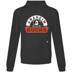 Anaheim Ducks Levelwear Relay Banner Arch Pullover Hoodie - Black - NHL