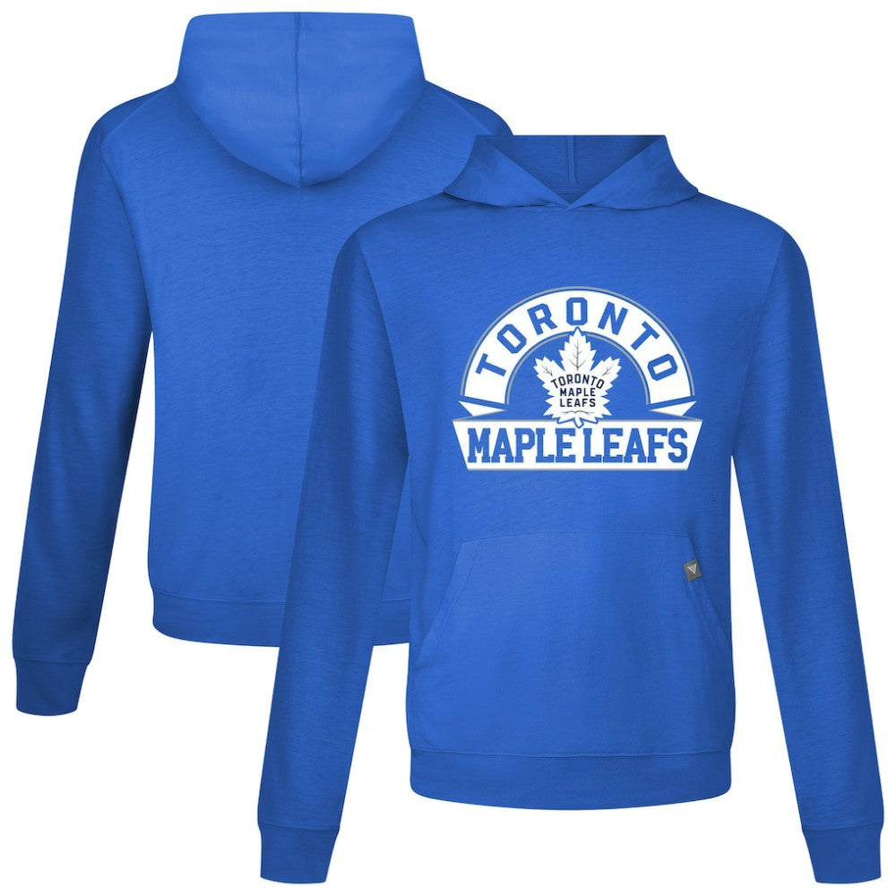 Toronto Maple Leafs Levelwear Relay Banner Arch Pullover Hoodie - Royal - NHL