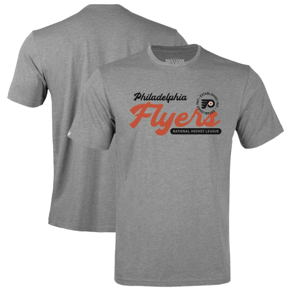 Philadelphia Flyers Levelwear Youth Little Richmond Monument T-Shirt - Gray - NHL