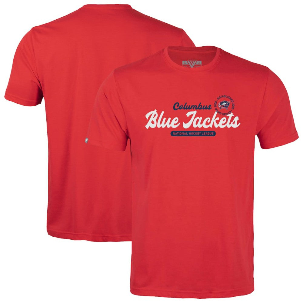 Columbus Blue Jackets Levelwear Youth Little Richmond Monument T-Shirt - Red - NHL